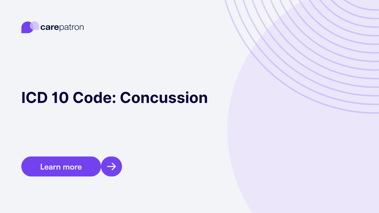 Concussion ICD10CM Codes 2023